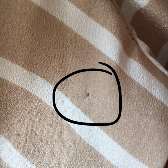 SOLD‼️😍4 for $25 SALE Calvin Klein Striped Top - Picture 4 of 4